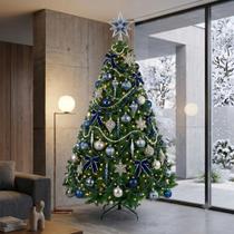 Árvore Pinheiro De Natal Gigante Luxo Dinamarquês Cor Verde 1,50m 525 Galhos A0715H - Chibrali Árvore Pinheiro De Natal Gigante Luxo Dinamarquês Cor Verde 1,50m 525 Galhos A0715H - Chibrali