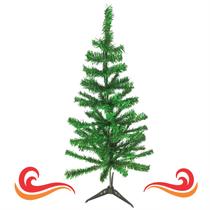 Árvore Pinheiro de Natal Tradicional Verde Pinheirinho Canadense Decoração Natalina 100 Galhos 120cm