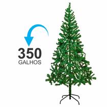 Árvore Pinheiro de Natal Tradicional Verde Pinheirinho Canadense Decoração Natalina 350 Galhos 180cm - PINHEIRO ÁRVORE DE NATAL 100 GALHOS