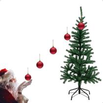 Arvore Pinheiro Natal Premium 1,80cm Com 350 Galhos Natural