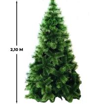 Arvore pinheiro neve luxo 2,10m 566 galhos a0321n - Chibrali