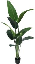 Arvore Planta Artificial Folhagem Bananeira 163cm