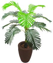 Arvore Planta Palmeira Leque Luxo 107cm Verde Permanente