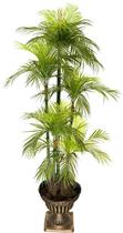 Arvore Planta Palmeira Luxo 5 hastes 160 cm Folhagens Verde - La Caza Store