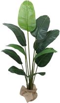 Árvore Planta Verde Bananeira 160cm Realista