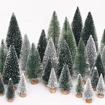 Árvores de escova de garrafas de Natal Waipfaru, 30 peças de decoração de mesa Árvores de escova de garrafas de Natal Waipfaru, 30 peças de decoração de mesa