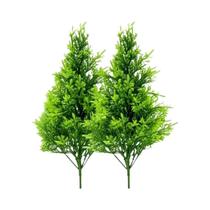 Árvores De Natal Artificiais Realistas Com Agulhas De Pinheiro, 2 Peças, Decoração Mini De Plástico Árvores De Natal Artificiais Realistas Com Agulhas De Pinheiro, 2 Peças, Decoração Mini De Plástico