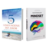 As 5 linguagens do amor - 3ª edição - Gary Chapman + Mindset - A nova psicologia do sucesso - Carol S. Dweck