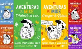 As Aventuras De Mike 1 ao 5 + O Livro Interativo