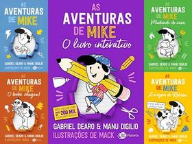 As Aventuras De Mike Do 1 ao 4 + O Livro Interativo - Outro Planeta