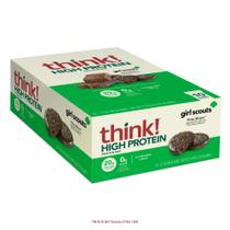 As barras de proteína pensam! Girl Scouts Thin Mint 10x60g As barras de proteína pensam! Girl Scouts Thin Mint 10x60g