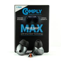 As dicas dos fones de ouvido estão em conformidade com o TrueGrip MAX para Galaxy Buds3 Pro Black