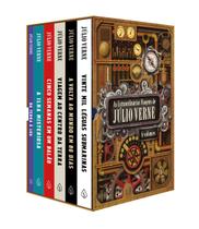 As Extraordinárias Viagens de Júlio Verne Box com 6 Livros Principis