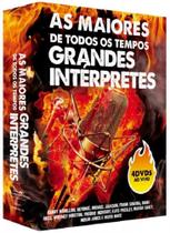 As Maiores de Todos Os Tempos Grandes Intérpretes - Box 4 DVDs Pop - Coqueiro Verde
