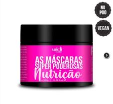 As Mascaras Super Poderosa Nutrição Widi Care 300g