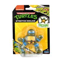 As Tartarugas Ninja - Mini Boneco Elástico Leonardo de 6cm