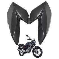 Asa Aba Lateral Aleta Tanque Honda Cg Fan 160 Cinza Una 2019