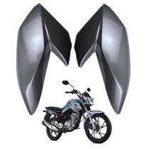 Asa Aba Lateral Aleta Tanque Honda Cg Fan 160 Prata Ibiuna 2020 2021