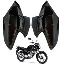 Asa Aba Lateral Aleta Tanque Honda Cg Fan 160 Preto Brilho 2022 2023 2024 Asa Aba Lateral Aleta Tanque Honda Cg Fan 160 Preto Brilho 2022 2023 2024