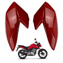 Asa Aba Lateral Aleta Tanque Honda Cg Fan 160 Vermelho Maceio 2016 2019 2021