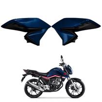 Asa Aba Lateral Aleta Tanque Honda Cg Titan 160 Azul Cruzeiro 2020 2021
