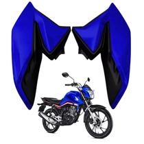 Asa Aba Lateral Aleta Tanque Honda Cg Titan 160 Azul Twister 2018 2019 2020 2021