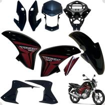 Asa (Aba) Tanque Cg Titan 150 2014 / 2015 + Farol Completo Com Aranha Paralama Dianteiro