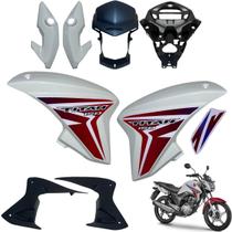 Asa (aba) Tanque Cg Titan 150 Modelo 2014 / 2015 + Farol Completo Com Aranha Do Painel