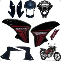 Asa (aba) Tanque Cg Titan 150 Modelo 2014 / 2015 + Farol Completo Com Aranha Do Painel