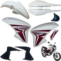 Asa (Aba) Tanque Cg Titan 150 Modelo 2014 / 2015 + Rabeta Traseira 3 peças Paralama Dianteiro