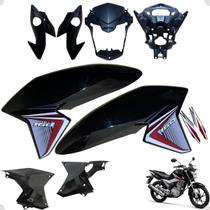 Asa (aba) Tanque Cg Titan 160 2016 até 2021 + Farol Completo Com Aranha do Painel