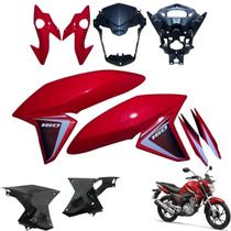 Asa (aba) Tanque Cg Titan 160 2016 até 2021 + Farol Completo Com Aranha do Painel