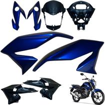 Asa (aba) Tanque Cg Titan 160 Modelo 2022 / 2024 + Farol Completo Com Suporte do Painel