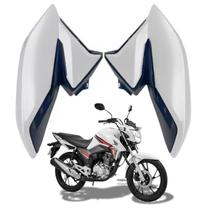 Asa Aba Tanque Lateral Honda Cg Titan 160 Aleta Branco Ross 2022 2023 2024