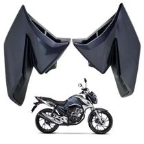 Asa Aba Tanque Lateral Honda Cg Titan 160 Aleta Cinza Embare 2022 2023