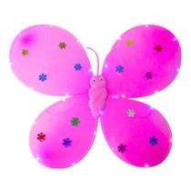 Asa Borboleta com Led Infantil Pra Fantasia de Carnaval Asa Borboleta com Led Infantil Pra Fantasia de Carnaval