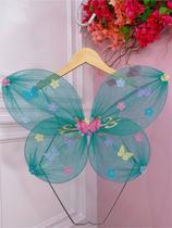 Asa Borboleta Verde Jardim Encantado Fada Super Luxo Asa Borboleta Verde Jardim Encantado Fada Super Luxo