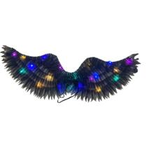 Asa com pisca-pisca para festa de plastico pvc e poliester pequeno