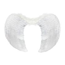 Asa de Anjo Branca Grande Adulto Para Halloween e Carnaval - Fantasias Carol QF Asa de Anjo Branca Grande Adulto Para Halloween e Carnaval - Fantasias Carol QF