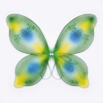 Asa de Borboleta Verde Azul Infantil Fantasia Festa Criança Asa de Borboleta Verde Azul Infantil Fantasia Festa Criança