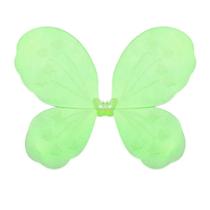 Asa de Borboleta Verde Lagarta com Glitter