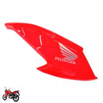 Asa Direita Tanque Cg Fan 160 2022 2023 Vermelho Marrakesh Original Honda