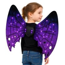 Asa Fantasia Infantil Led Halloween Brinquedo Crianças