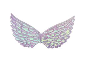 Asa Infantil De Anjo Unicórnio Metalizada Festas