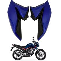 Asa Tanque Aba Lateral Aleta Honda Cg Titan 160 Azul Cruzeiro 2022 2023 2024