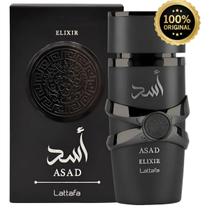 Asad Elixir Perfume Árabe Masculino 100ml Lattafa