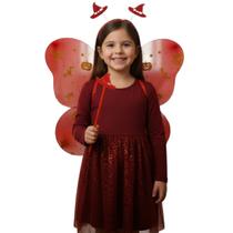 Asas De Borboleta Conjunto de Fantasia Adulta e Infantil Tiara Varinha Kit pra Halloween e Carnaval Asas De Borboleta Conjunto de Fantasia Adulta e Infantil Tiara Varinha Kit pra Halloween e Carnaval