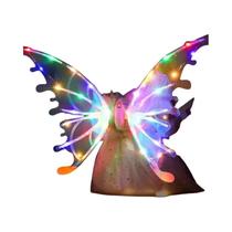 Asas De Borboleta Elétricas Para Crianças Com Música E Luzes, Fantasia De Fada Para Meninos E Asas De Borboleta Elétricas Para Crianças Com Música E Luzes, Fantasia De Fada Para Meninos E