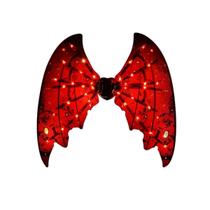 Asas de Dragão Fantasia para Festas com Led e Música