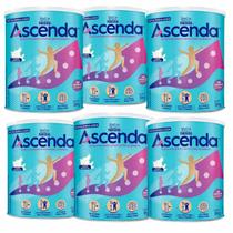 Ascenda sabor Baunilha 364g Sem Sacarose kit c/6 Ascenda sabor Baunilha 364g Sem Sacarose kit c/6